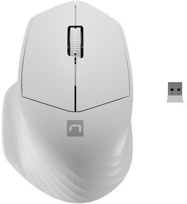 NATEC Mysz bezprzewodowa Natec Siskin 2 Bluetooth biały
