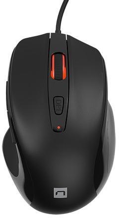 NATEC Mysz przewodowa Natec Pigeon 2 4000DPI czarny