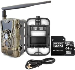 SUNTEK Fotopułapka HC801 Pro + KARTA PAMIĘCI microSD GOODRAM CL10 64GB