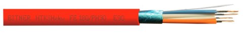 BITNER KABEL SYGNALIZACJI PPOŻ OGNIOODPORNY BITNER HTKSHekw PH90 2x2x1,0 - 100m