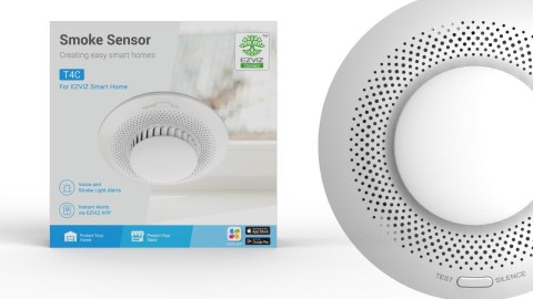 EZVIZ Czujnik dymu EZVIZ T4C
