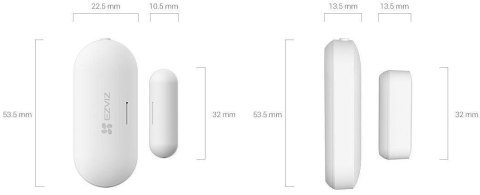EZVIZ Czujnik otwarcia/zamknięcia EZVIZ T2C