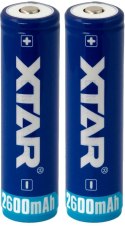 XTAR Akumulator 18650 Li-Ion 3,7V Xtar 2600mAh (1 szt.) z zabezpieczeniem