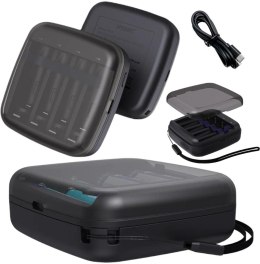 XTAR Ładowarka do akumulatorów cylindrycznych Li-ion 1,5V / Ni-MH AA / AAA Xtar BC4