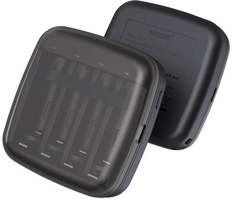 XTAR Ładowarka do akumulatorów cylindrycznych Li-ion 1,5V / Ni-MH AA / AAA Xtar BC4