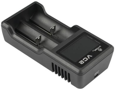 XTAR Ładowarka do akumulatorów cylindrycznych Li-ion / Ni-MH AA / AAA / 18650 Xtar VC2