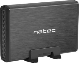 NATEC Zewnętrzna obudowa dysku Natec Rhino SATA 3.5cala USB 3.0 Aluminium