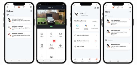 ORLLO Kamera IP bezprzewodowa 4G LTE obrotowa z panelem solarnym Orllo TZ1 PRO