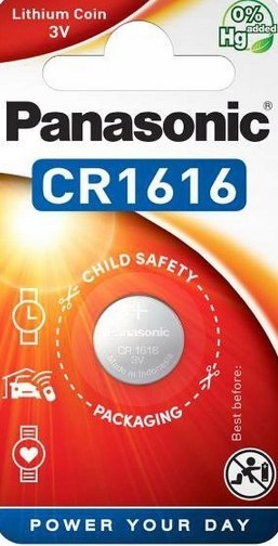 PANASONIC Bateria CR1616 1BL PANASONIC 3V 55mAh (1 szt.)