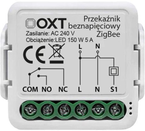 OXT Moduł OXT mini beznapięciowy ZigBee TUYA