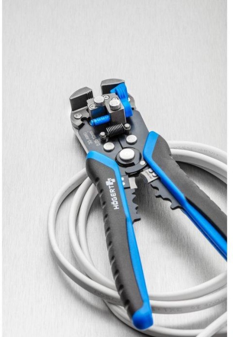 HOEGERT Hoegert HT1P182 Automatyczny ściągacz izolacji 210 mm, 0.05-10.0 mm2