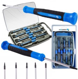 HOEGERT Hoegert HT1S270 Wkrętaki precyzyjne- zestaw 7 sztuk