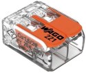 WAGO Szybkozłączka uniwersalna LINKA/DRUT 2x 0,2-4mm2 WAGO 221-412 (1szt.)