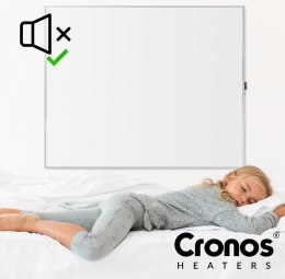 CRONOS HEATERS Panel grzewczy IR CRONOS Synthelith PRO CRP-1200TWP Grey