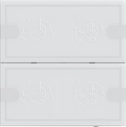 GIRA GIRA czujnik przyciskowy 4 Komfort 2x KNX TS4 białe 5002003