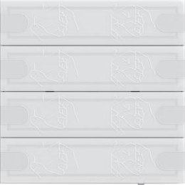 GIRA GIRA czujnik przyciskowy 4 Komfort 4x KNX TS4 białe 5004003