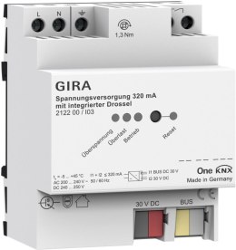 GIRA GIRA zasilacz 320 mA z dławikiem KNX ONE 212200