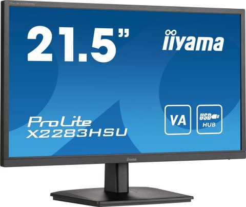 IIYAMA Monitor LED IIYAMA X2283HSU-B1 21,5 cala VA + gwarancja 24/7