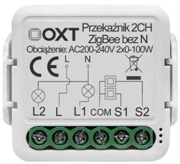 OXT Moduł OXT mini 2 obwody ZigBee Tuya