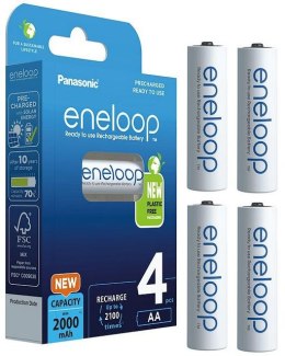 PANASONIC Akumulatorki AA / R6 Panasonic Eneloop 2000mAh BK-3MCDE/4BE (blister 4 szt.)
