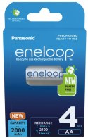 PANASONIC Akumulatorki AA / R6 Panasonic Eneloop 2000mAh BK-3MCDE/4BE (blister 4 szt.)