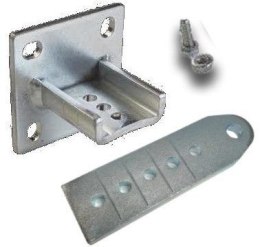 BFT BFT SFR B COMPLETE - regulowany uchwyt (przykręcany) na słupek na 1 siłownik (N735002 00001)