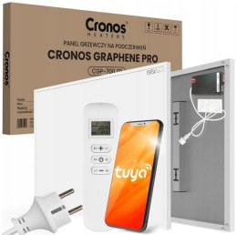 CRONOS HEATERS Panel grzewczy IR CRONOS Graphene PRO CGP-700TWP White