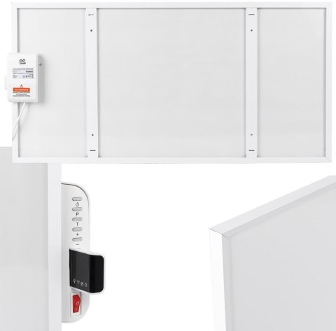 CRONOS HEATERS Panel grzewczy IR CRONOS Synthelith PRO CRP-1200TWP White