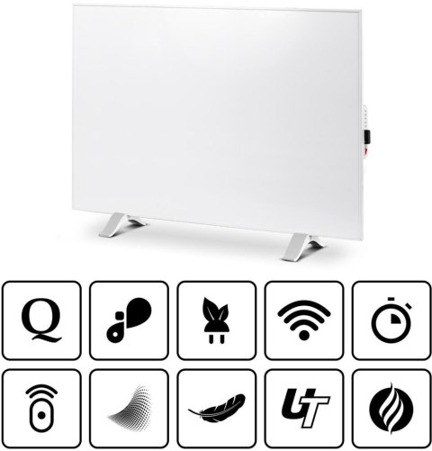 CRONOS HEATERS Panel grzewczy IR CRONOS Synthelith PRO CRP-1200TWP White