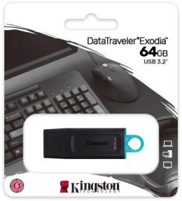 KINGSTON Kingston Pendrive Data Traveler Exodia 64GB USB3.1 Gen1