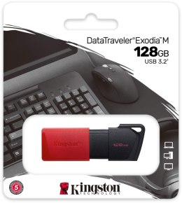 KINGSTON Pendrive Kingston Data Traveler Exodia M 128GB USB3.2 Gen1