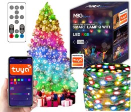 MBG Lampki Choinkowe SMART taśma LED WIFI TUYA 20m USB