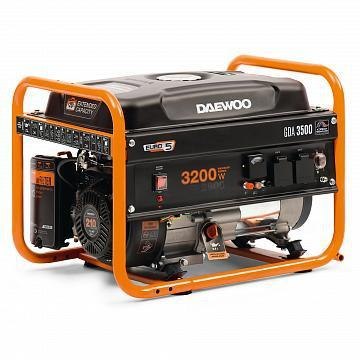 DAEWOO POWER PRODUCTS ZESTAW AGREGAT PRĄDOTWÓRCZY DAEWOO GDA 3500E 3.2kW + GENERATOR OIL SAE 10W-30 DWO 600
