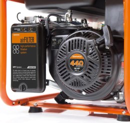 DAEWOO POWER PRODUCTS ZESTAW AGREGAT PRĄDOTWÓRCZY DAEWOO GDA 8500E 7.5kW + 2x GENERATOR OIL SAE 10W-30 DWO 600