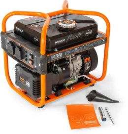DAEWOO POWER PRODUCTS ZESTAW AGREGAT PRĄDOTWÓRCZY INWERTOROWY DAEWOO GDA 2500i 2.0kW + GENERATOR OIL SAE 10W-30 DWO 600