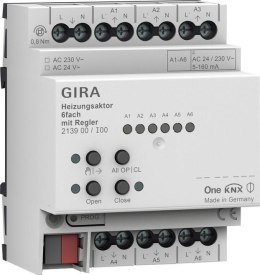 GIRA GIRA aktor grzewczy 6x regul. KNX ONE 213900