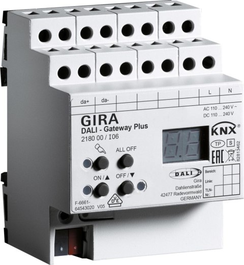 GIRA GIRA bramka DALI Plus KNX 218000