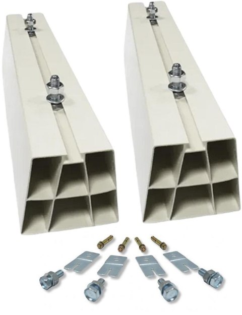 IVENSIS Podstawa podłogowa PVC IVENSIS IPF1000 2szt