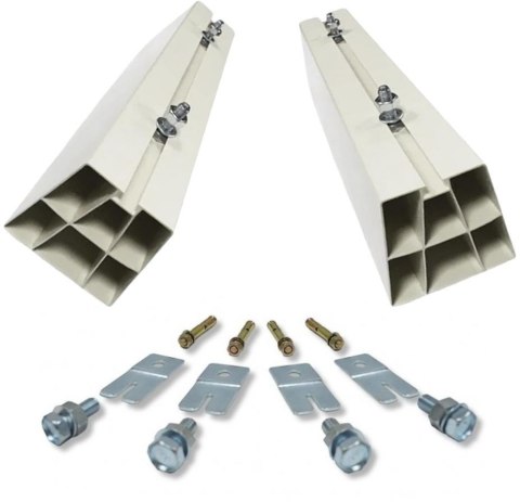 IVENSIS Podstawa podłogowa PVC IVENSIS IPF1000 2szt