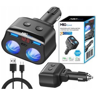 MBG Rozdzielacz gniazda zapalniczki MBG Line HC69PD