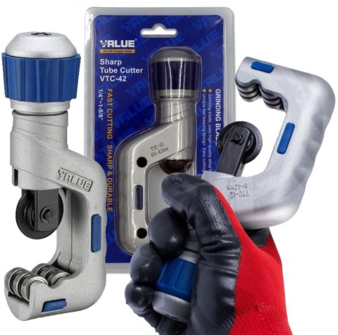 VALUE NÓŻ DO RUR MIEDZIANYCH VALUE VTC-42 1/4" - 1 5/8" (6 - 42 MM)