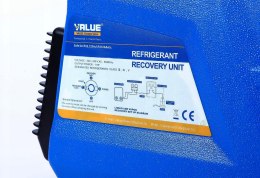 VALUE STACJA ODZYSKU CZYNNIKA CHŁODZNICZEGO Z GRUPY HFC oraz HCFC VALUE VRR12L-OS-R32