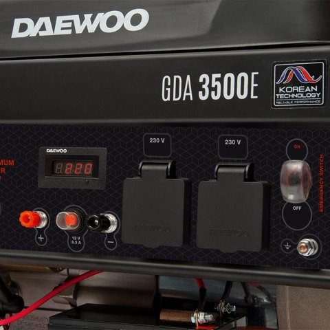 DAEWOO POWER PRODUCTS AGREGAT PRĄDOTWÓRCZY DAEWOO GDA 3500E 3.2kW