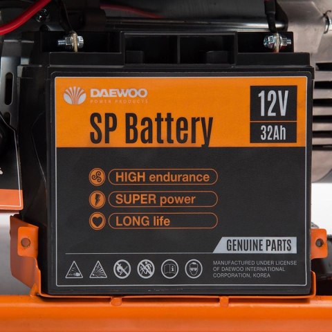 DAEWOO POWER PRODUCTS AGREGAT PRĄDOTWÓRCZY DAEWOO GDA 7500E 6.5kW