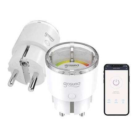 GOSUND GOSUND EP2 GNIAZDKO STEROWANE WiFi ANDROID iOS TUYA Watomierz