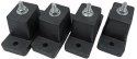 IVENSIS Podstawa Antywibracyjna Ivensis IMS08 zestaw 4 szt.