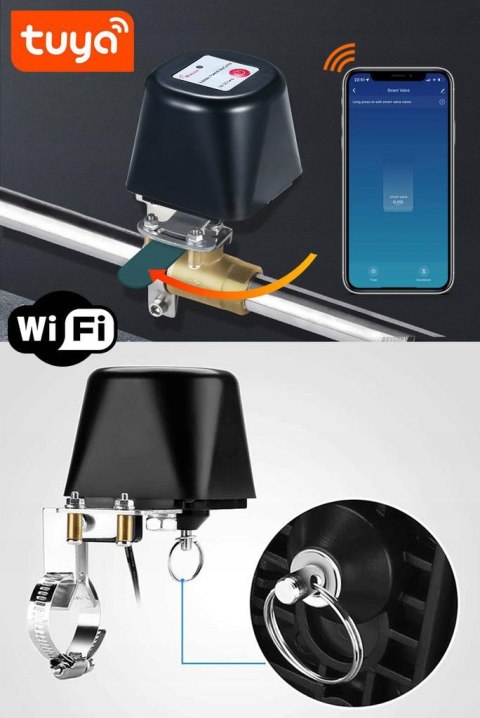 MBG MBG Line Siłownik do zaworów kulowych WIFI TUYA FM400A