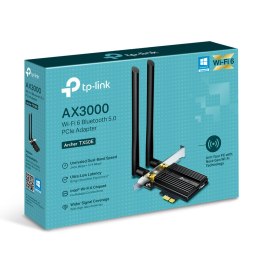 TP-LINK KARTA SIECIOWA TP-LINK Archer TX50E Wi-Fi 6, Bluetooth 5.0