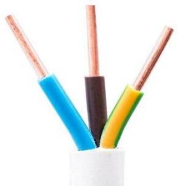 ELEKTROKABEL Przewód elektryczny drut okrągły YDY 450/750V 3x2,5mm2 ELEKTROKABEL 100m