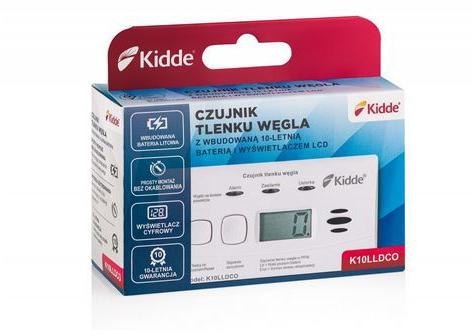 KIDDE Czujnik czadu z wyświetlaczem Kidde K10LLDCO